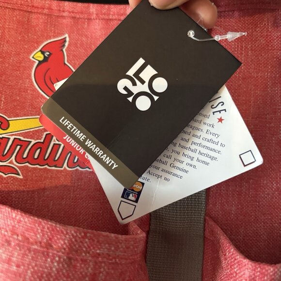 St. Louis Cardinals Team Logo Picnic Jr Caddy Travel Bag Genuine Merchandise NEW - Picture 7 of 15
